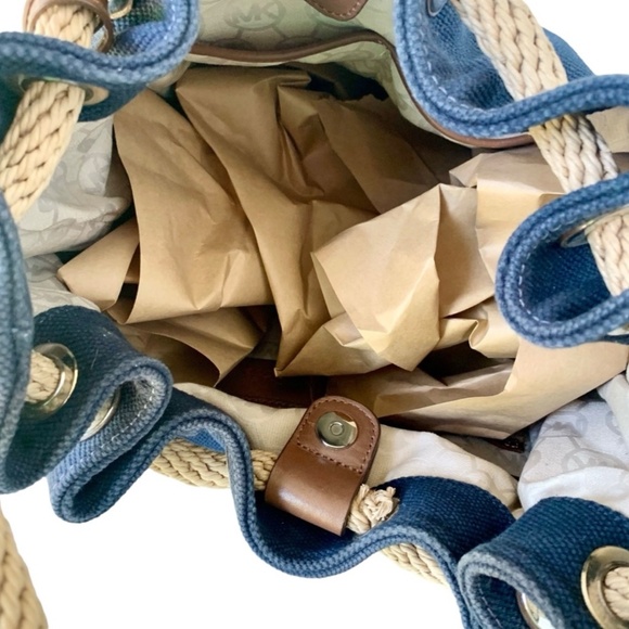 Michael Kors purse bag navy - Picture 4 of 12